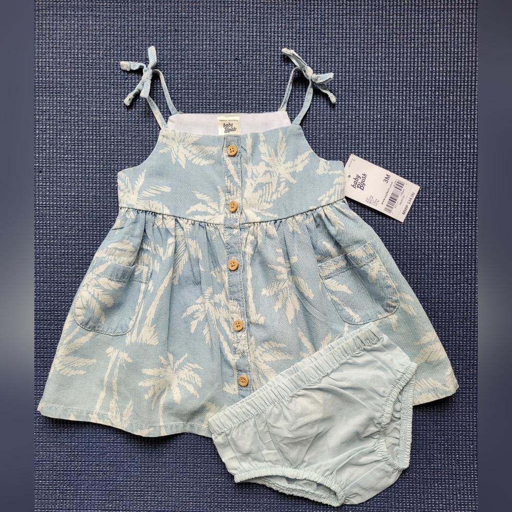 baby B'Gosh Chambray Summer Dress